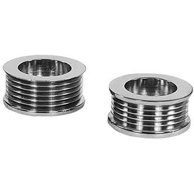 Tuff stuff chrome billet steel alternator pulley 7610b