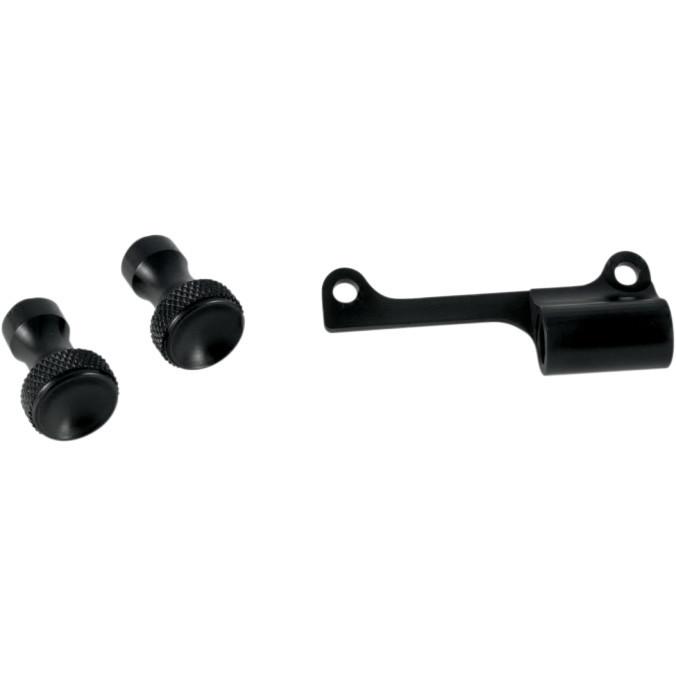 Todd's cycle tmk-3 mikuni choke cable relocation bracket black mikuni hsr carbs