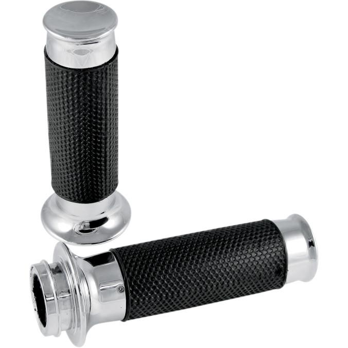 Todd's cycle tbw-01 todd's grips throttle by wire chrome 2008-2013 harley flht