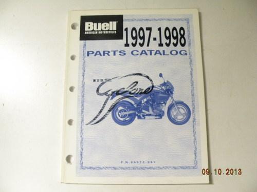 1997 1998 buell cyclone m2 motorcycle official factory parts catalogue 99572-98y