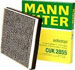 Mann-filter cuk2855 cabin air filter