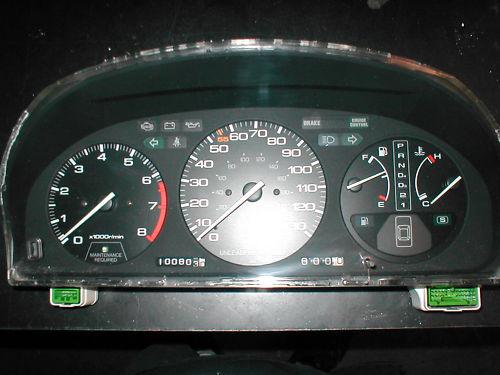 1990 1991 honda accord speedometer automatic 2 door 100803 miles