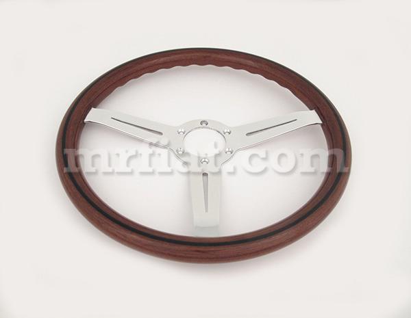 Fiat 124 spider nardi classico wooden steering wheel oem new