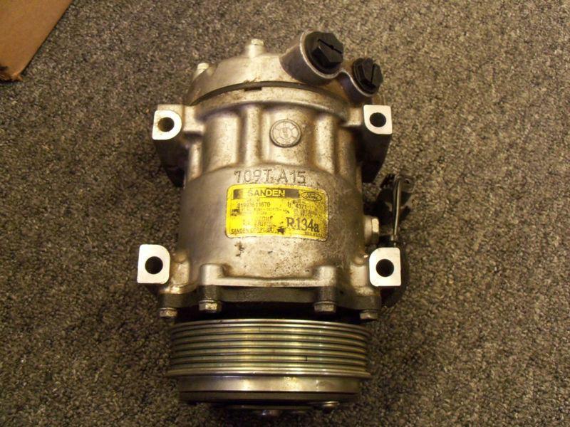 2003 oem ycc-187 ford f550 super duty 6.8l ac a/c compressor 6u9z-19703-a