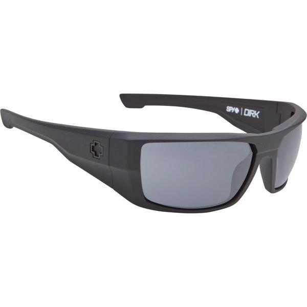 Matte black/grey polarized spy optics dirk polarized sunglasses