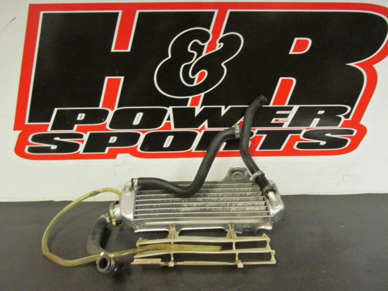 2004 honda cr85 radiator, coolant hoses, fill side, 04 cr 85 b2918