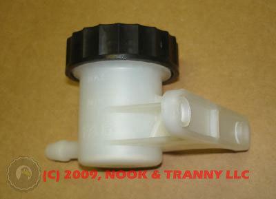 Universal t5 t56 clutch fluid reservoir