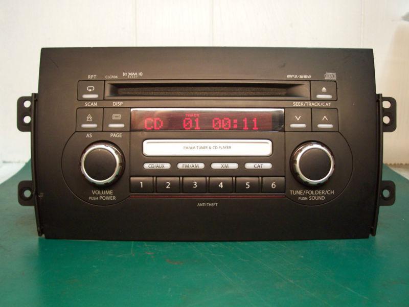 2007-10 suzuki sx4 xm satellite ready radio cd mp3 player ps-3023k-a 39101-80j11