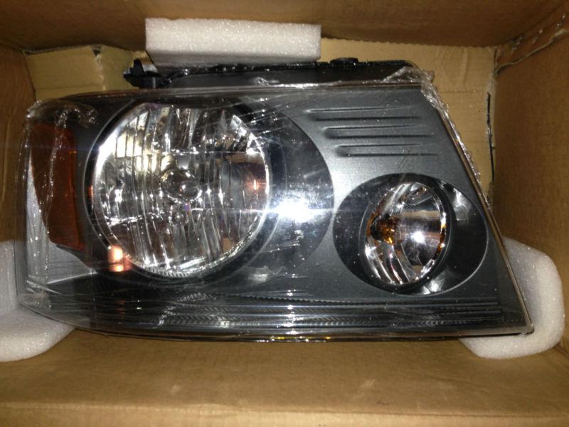 Replacement head light assembly, passenger side, ford f150 new