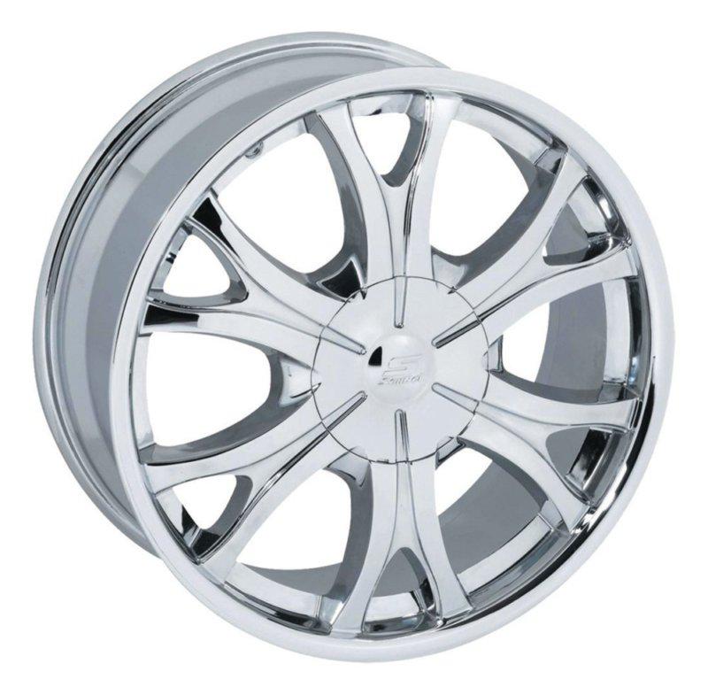 16x7 sendel s05 (chrome) wheel/rim(s) 5x114.3 5-114.3 5x4.5 16-7