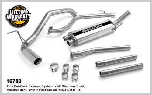 Magnaflow 16780 nissan truck titan stainless cat-back system performance exhaust