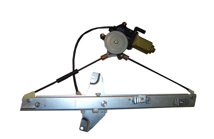 Power front window regulator with motor warranty - pair