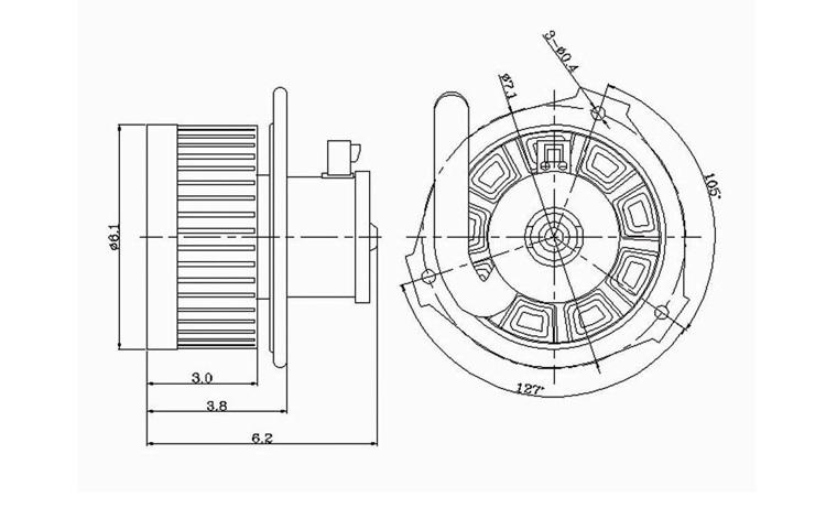 Replacement blower motor chevy venture oldsmobile silhouette pontiac montana