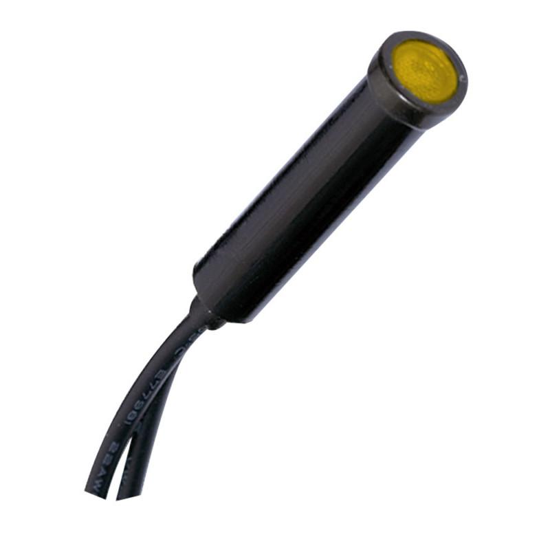 Paneltronics incandescent indicator light - amber 048-008