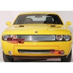 2009-2010 dodge challenger lower bumper polished perimeter grille insert