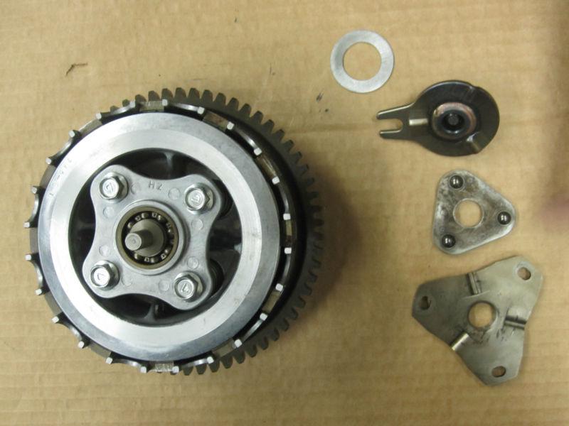 1987 suzuki lt300e primary driven gear and clutch assembly