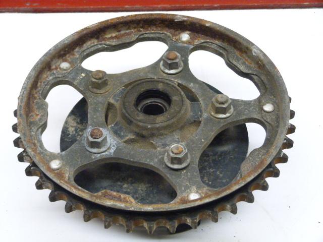 85 honda v30 vf500 vf500f interceptor rear hub final driven flange 44t sprocket