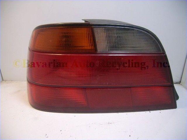 Lights tail light assembly left 1995 1996 1997 1998 bmw 740i e38 63218360081