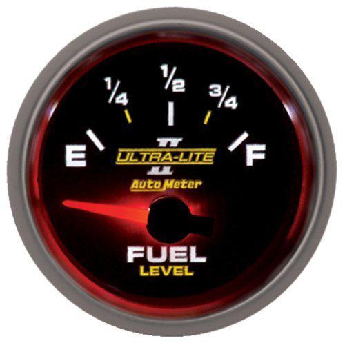 Auto meter 4913 ultra-lite ii short sweep electric fuel level gauge