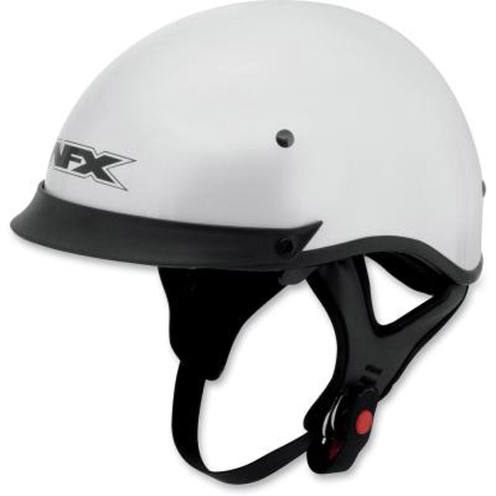 New afx fx-72 single inner lens beanie helmet,pearl white, x-small