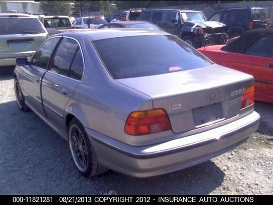 97 98 99 00 bmw 528i driver rear side door elec 1285369