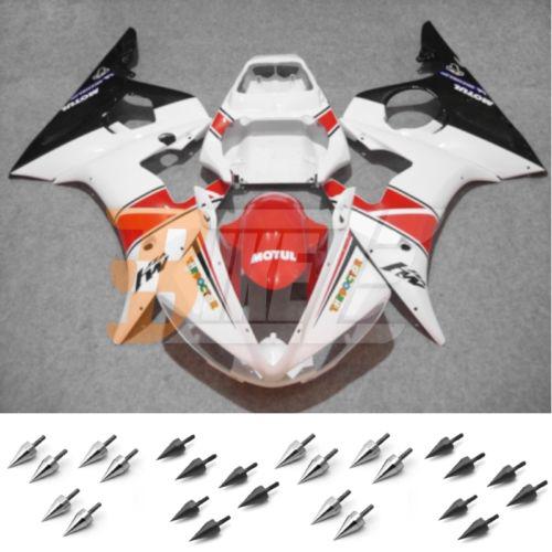 Free bolt kit! body frame fairing kit bodywork for yamaha yzf 600 r6 2003 aj