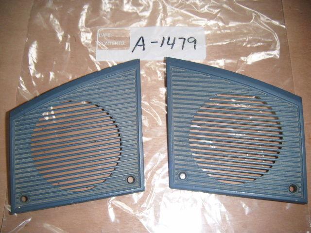 Front dash speaker grills stereo radio 1981-1988 monte carlo monte carlo ss