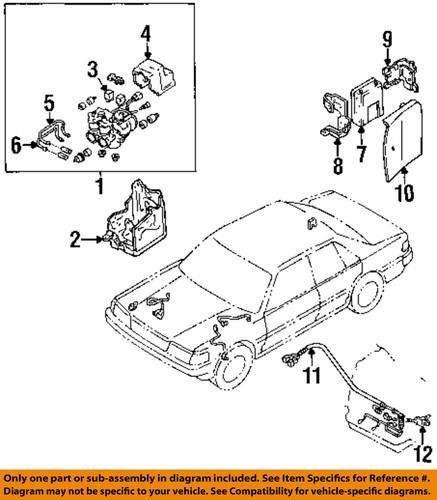 Toyota oem 8954430010 rear abs wheel sensor/abs wheel speed sensor