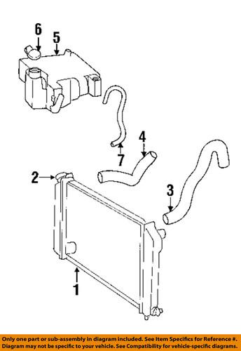 Gm oem 25780737 engine coolant recovery tank-reservoir tank