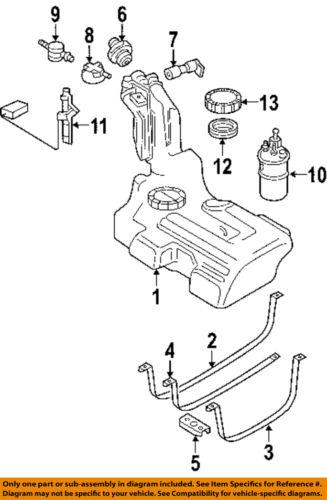 Volkswagen oem 1j0919133a fuel pump tank seal/fuel tank lock ring/seal