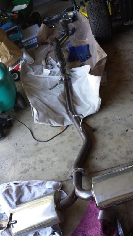 S1 mazda rx8 exhaust 04-08