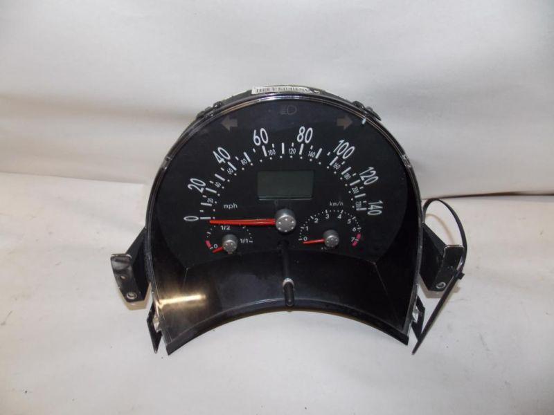 04-05 vw beetle 140 mph at 66k instrument cluster speedometer 2004 2005 #6965