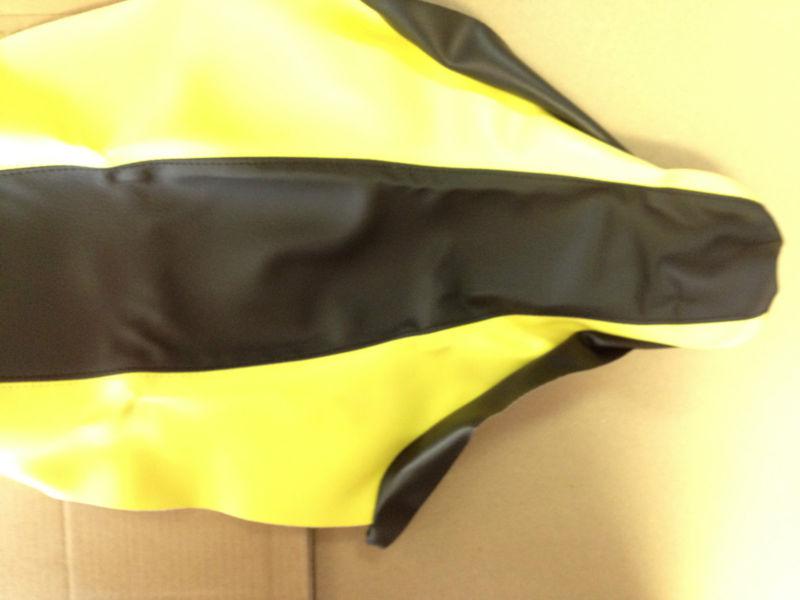 New rm125 rm250 1989-92, rmx250 1989-03 yellow & black seat cover