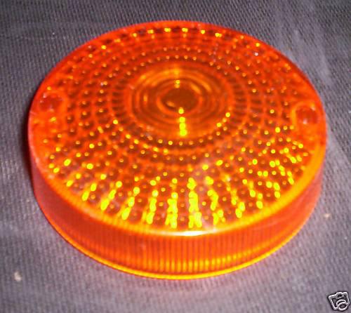 Honda turn signal lens cb400, 500, 550, 750  repl oem#33402-377-671