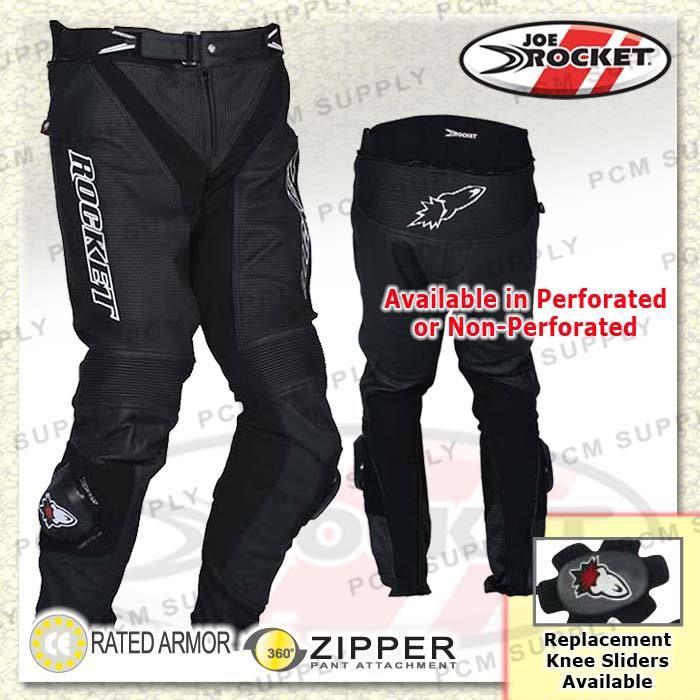 Joe rocket speedmaster 5.0 leather perforated motorcycle race motogp pant us 36