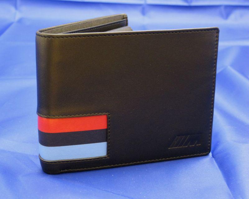 Bmw m leather wallet oem accessory