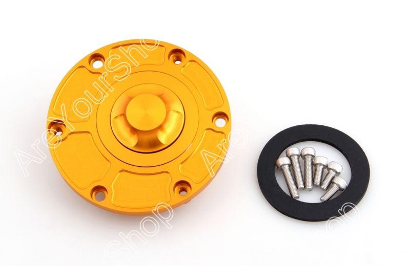 Fuel gas cap for kawasaki ninja ninja 250 250r ex250 2008-2012 gold