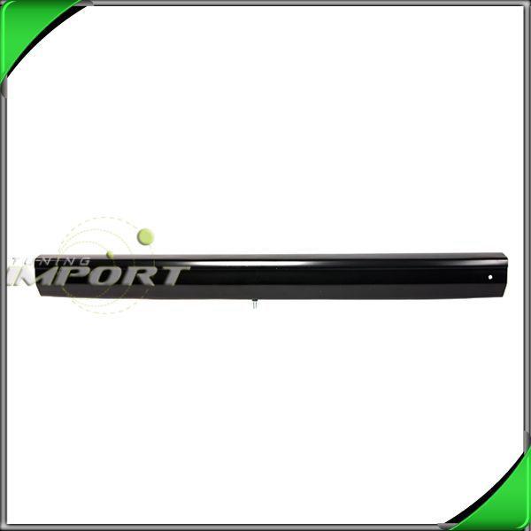 97-99 jeep cherokee wagoneer xj steel primed blk rear bumper impact face re bar