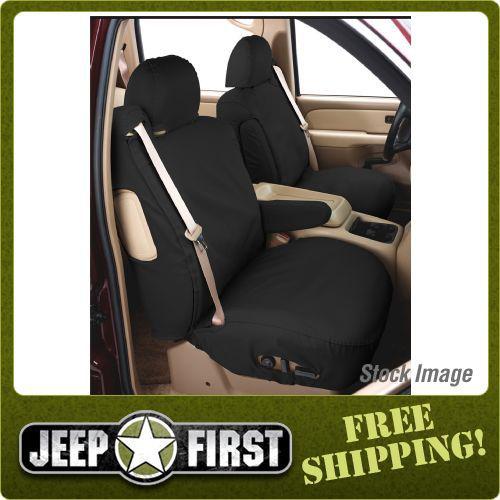 Covercraft ss2365pcch seatsaver custom seat cover polycotton charcoal w/buck