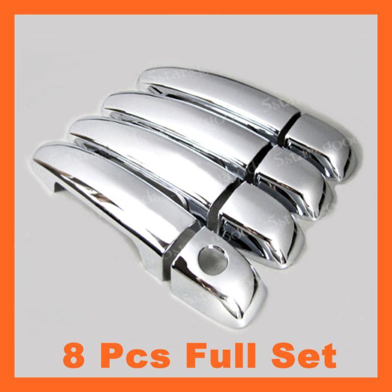 (full set) suzuki grand vitara sx4 swift chrome door handle trim cover kit 8pcs