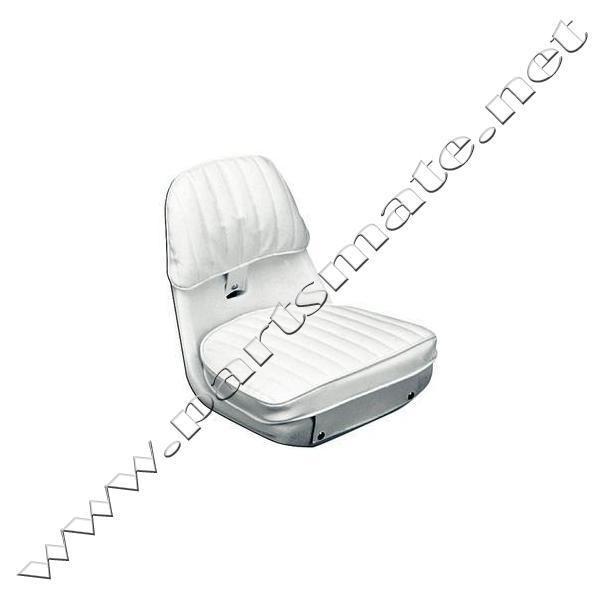 Moeller st2070hd economy helmsman seat & cushion set / white 207