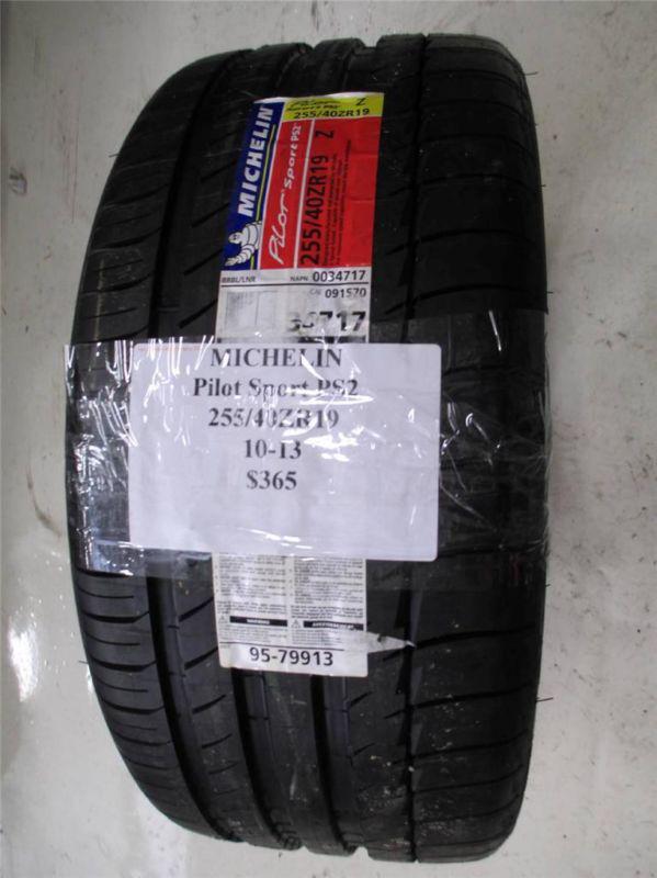 Michelin pilot sport ps2 255 40 19  brand new tire!!