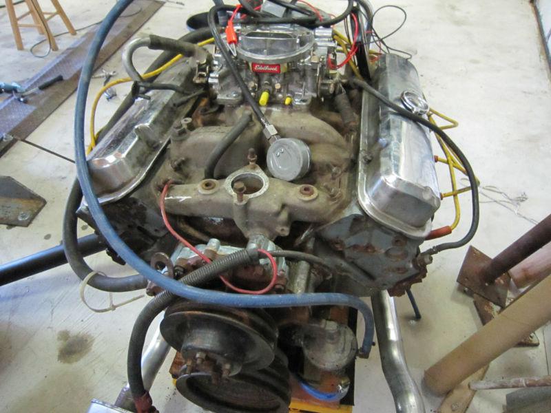 455 pontiac running engine yy code with 4x 1h heads 