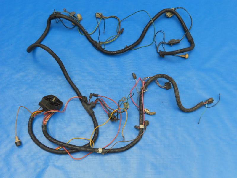 81 corvette front light wiring harness