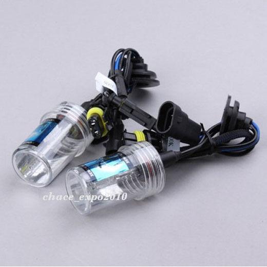 2x hid xenon car headlight bulbs lights 9005/hb3 6000k