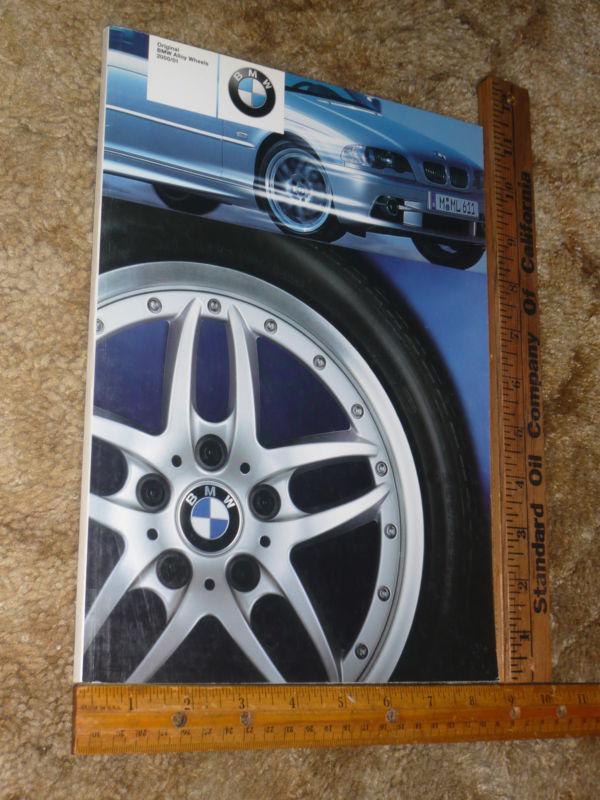 Original bmw alloy wheels 2000/01 book 05/2000 see pic