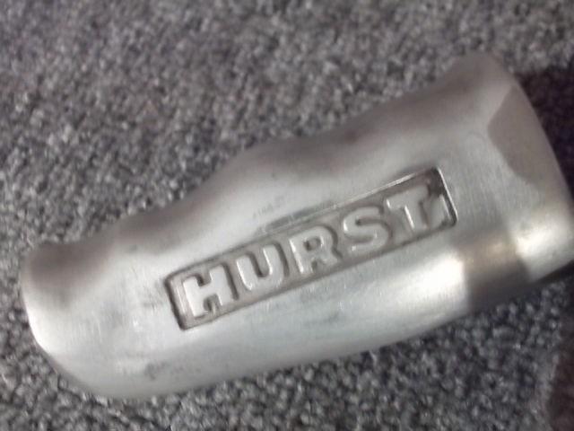 Vintage hurst 4sp shifter t-handle knob 3/8-24 amc ford mopar chevy toploader