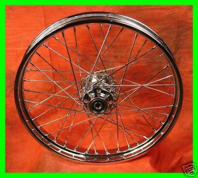 Chrome 21" x 2.15" front wheel 00-06 harley softail fxst 41mm / 00-05 dyna fxdwg