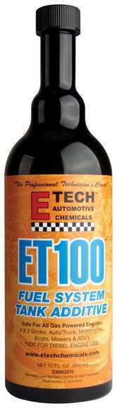 Etech chemical eti et100 - fuel additive, fuel system tank additive; 12 oz