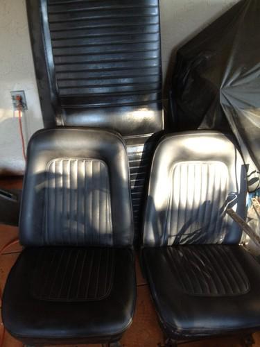 1967 1968 1969 camaro seats full set original oem